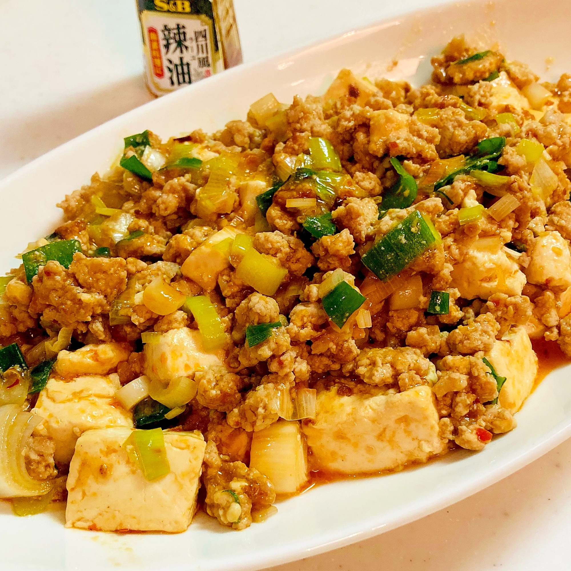 身近な調味料で作る!麻婆豆腐!ボリューム満点!