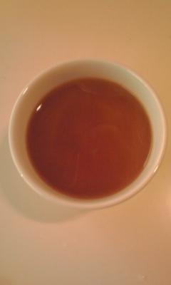 今朝は☆カフェオレ☆飲みました～。いつもコーヒー多めなので　私にピッタリです。ごちそうさま～。
