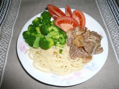 さっぱりとして美味しかったです。お肉を入れるとおかず感覚で食べられて、お箸が進みました☆