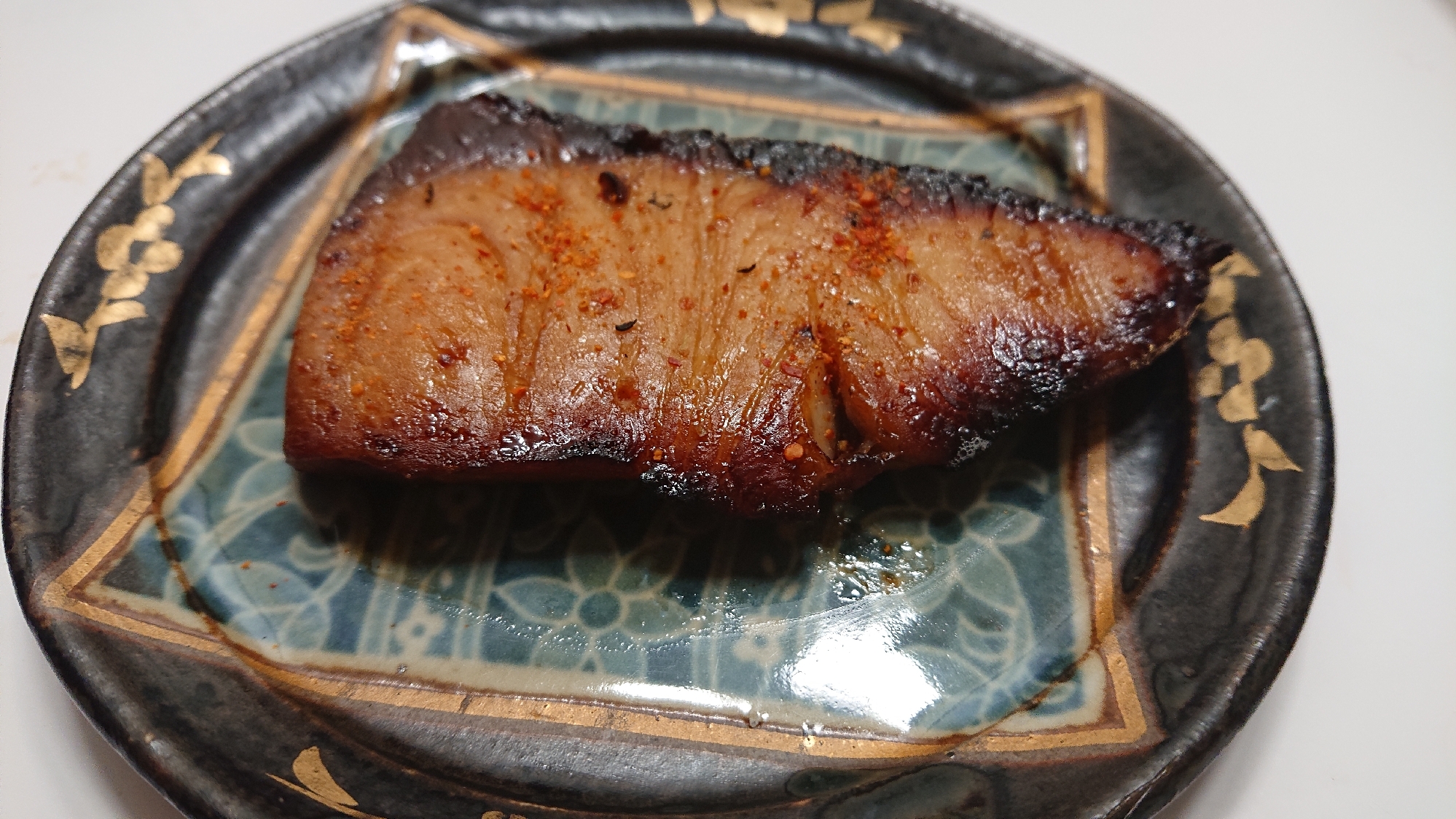 我が家の鰤の照り焼き