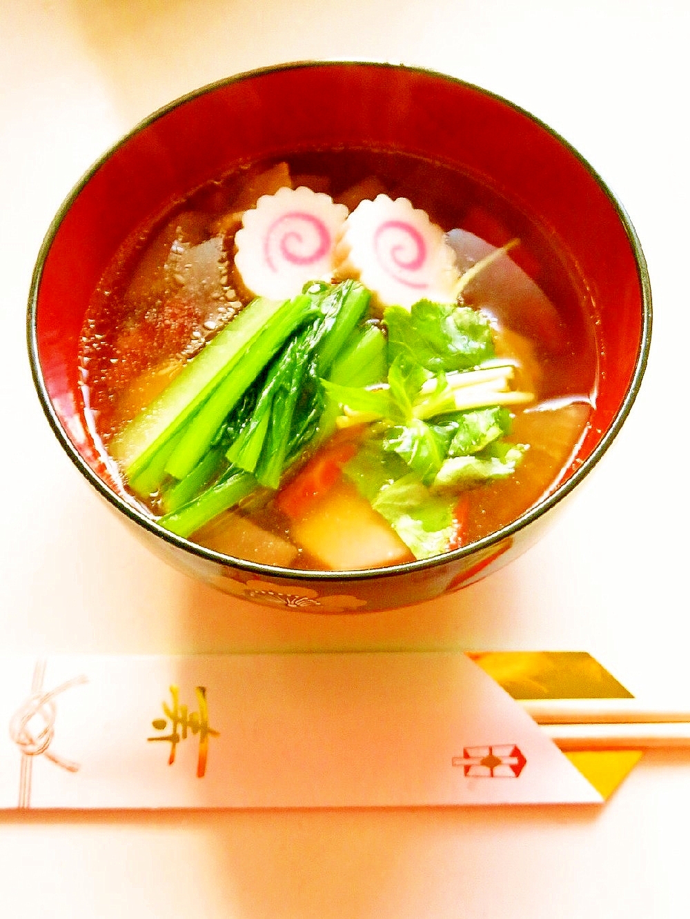 ☺簡単!我が家の野菜たっぷり関東(東京)風お雑煮☺