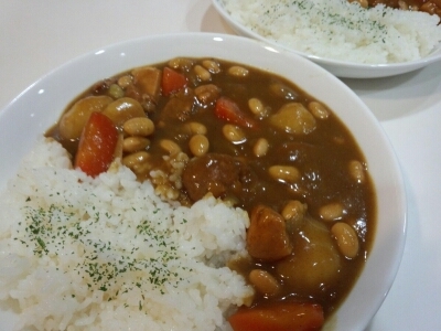 お豆たっぷりチキンカレー