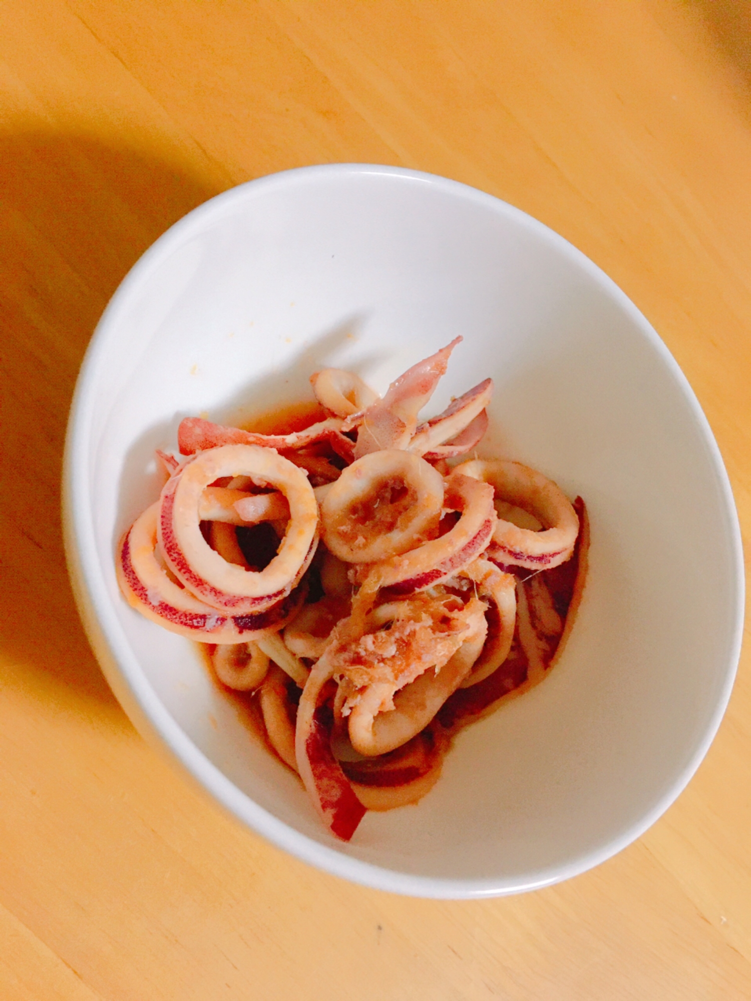 スルメイカの生姜醤油✰