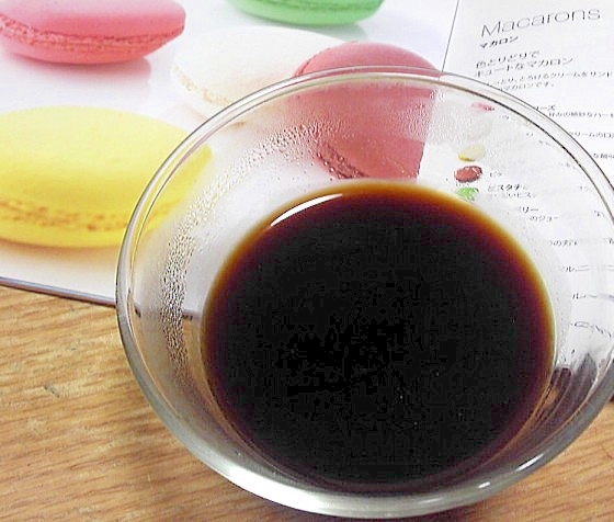 甘さ控えめでコーヒー寒天