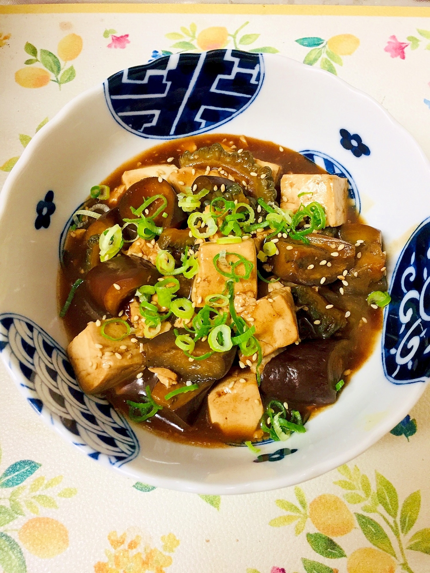 ゴーヤ入りの麻婆茄子 レシピ・作り方 by kaede* - 楽天レシピ