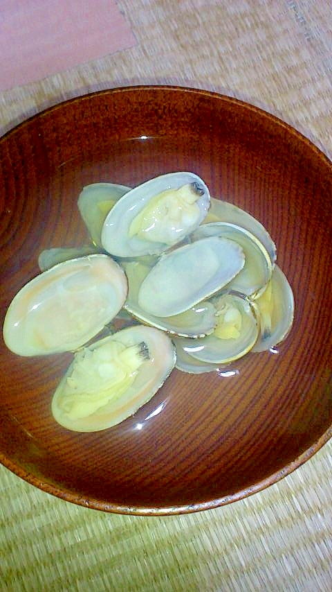 アサリの 潮汁♪