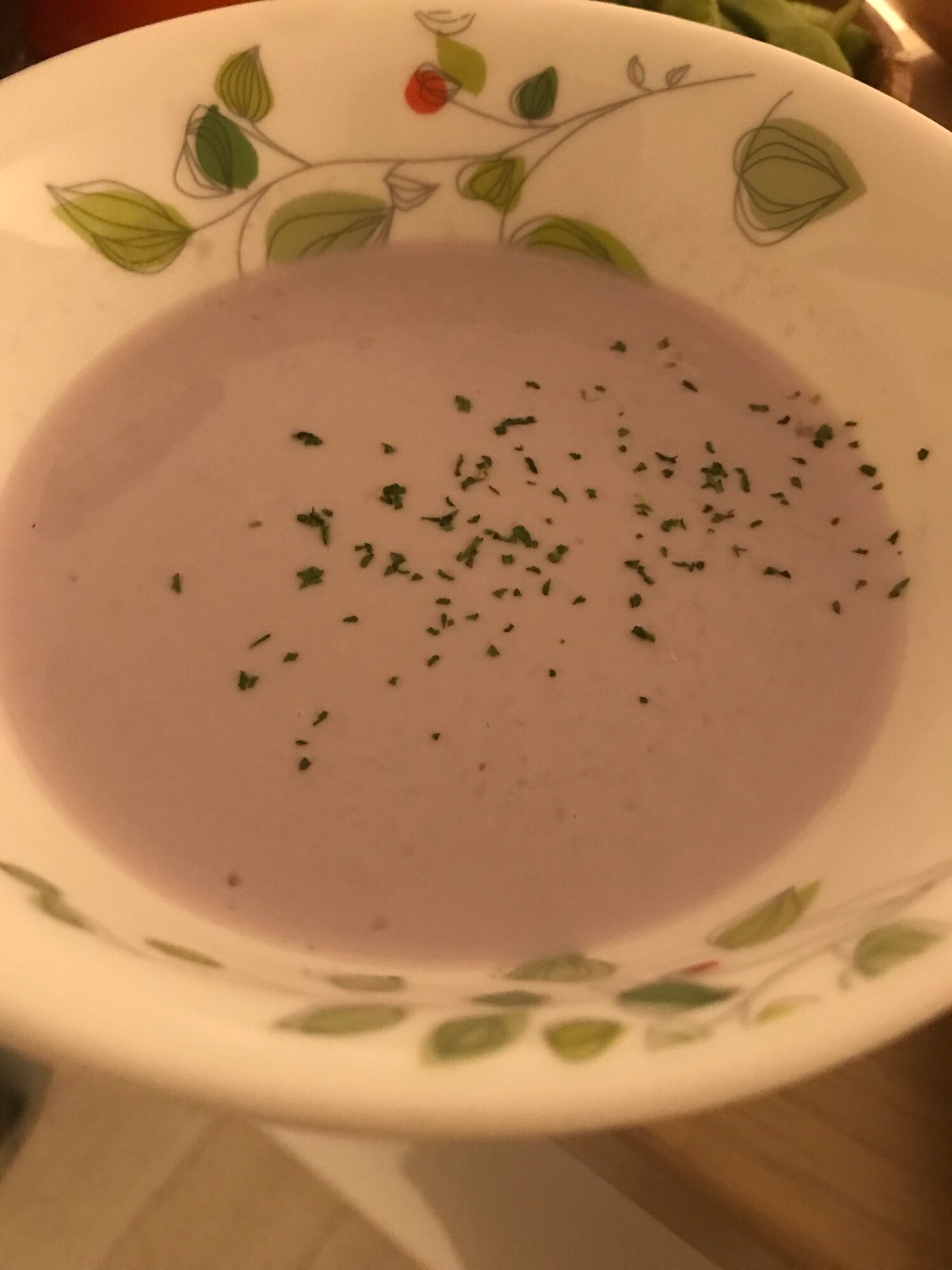 紫キャベツのポタージュ レシピ 作り方 By 料理人のたまご 豆しば 楽天レシピ