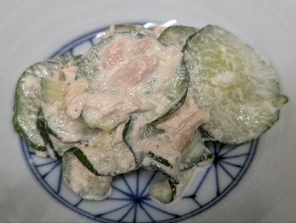 無限おつまみᕷ* きゅうりのツナマヨサラダꕤ୭*