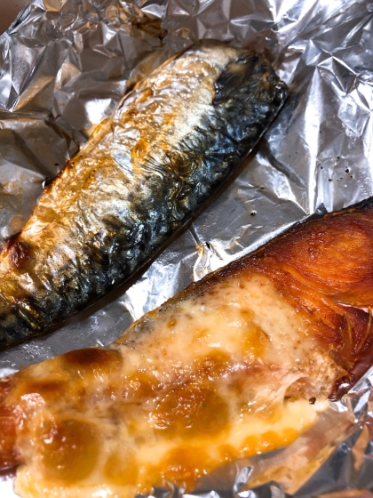 銀鮭のマヨネーズチーズ焼き