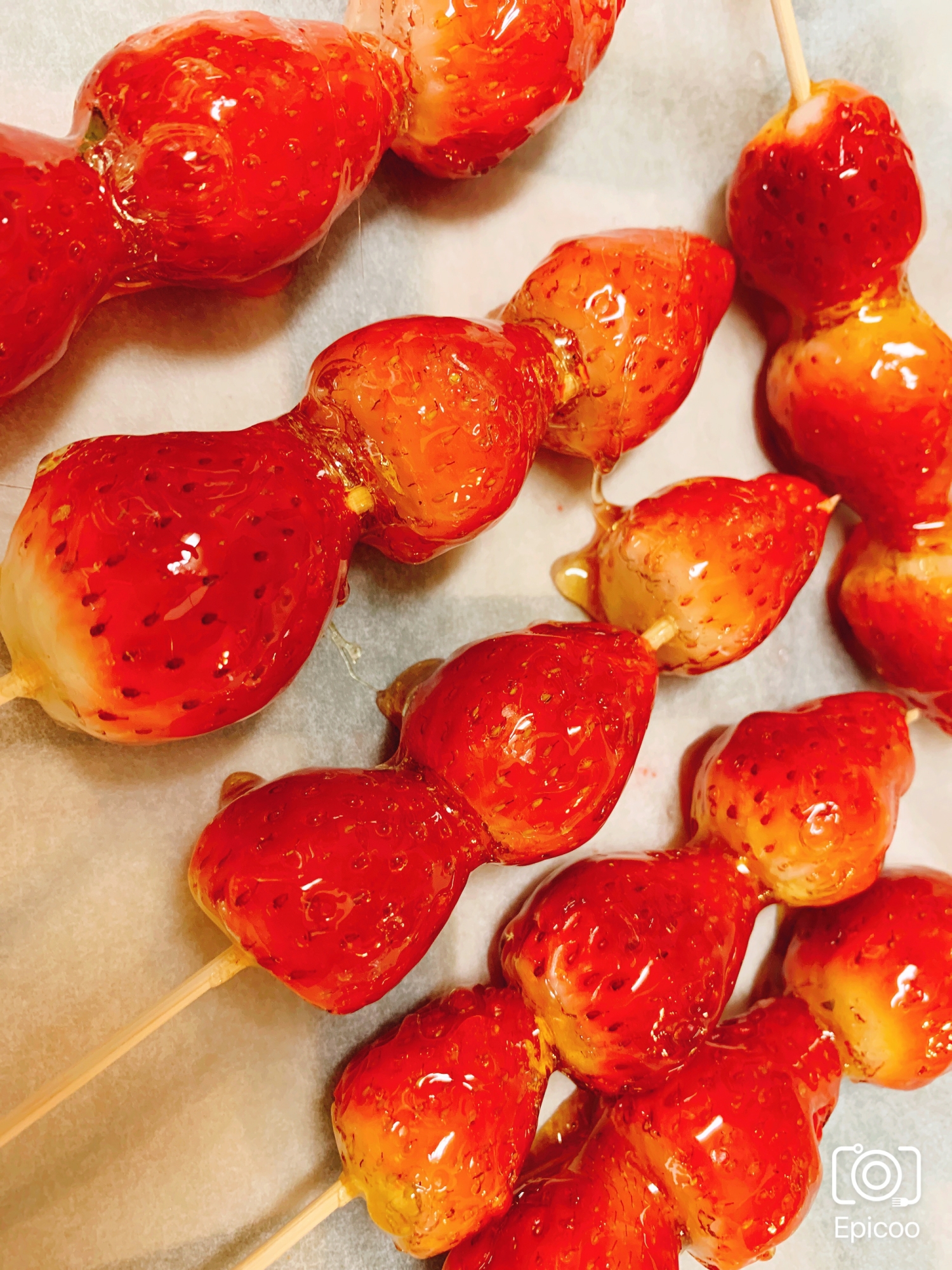 いちご飴 レシピ 作り方 By めんたん 楽天レシピ