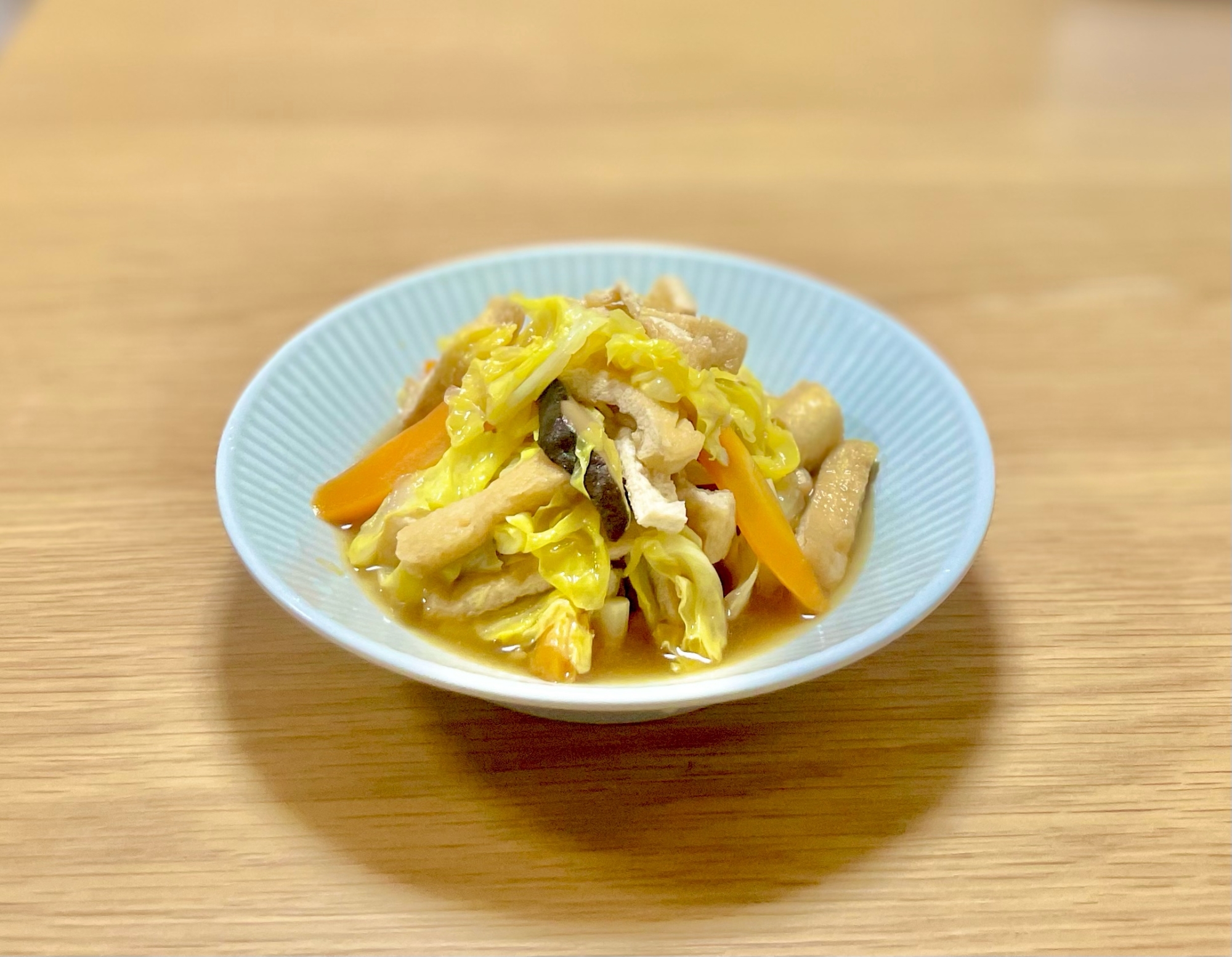 乾椎茸と野菜の煮びたし