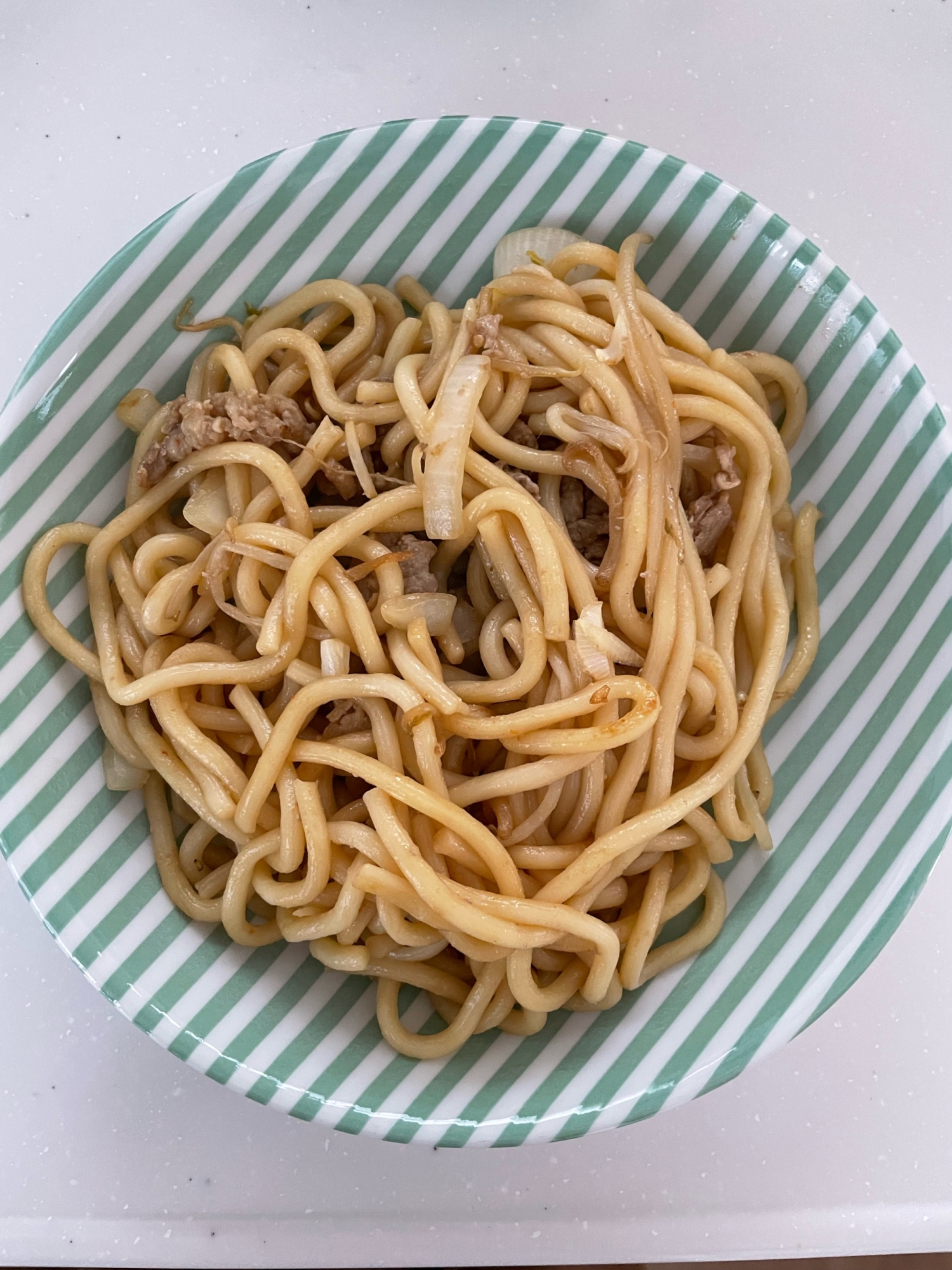 焼肉のタレで！焼うどん