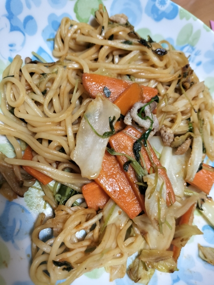 乾麺から作るソース焼きそば