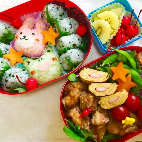 うさぎカエルお握りの親子遠足弁当16 レシピ 作り方 By Kuuuma 楽天レシピ うさぎカエルお握りの親子遠足弁当16 レシピ 作り方 By Kuuuma 楽天レシピ