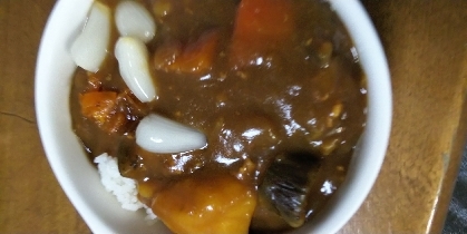 ナスとひき肉のカレー