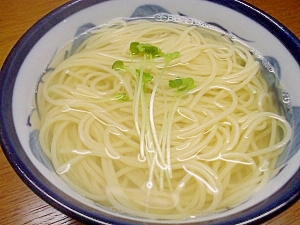 塩かけパスタ