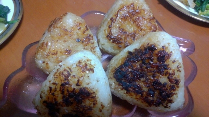 牛肉しぐれの焼きおにぎり