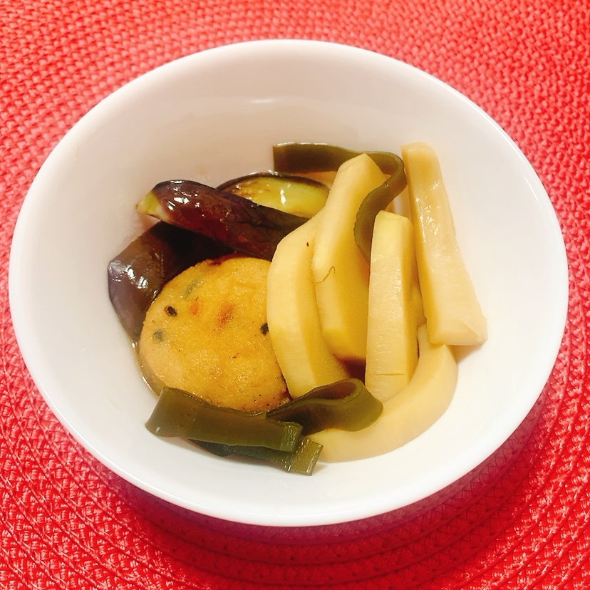 たけのこの昆布だし煮物