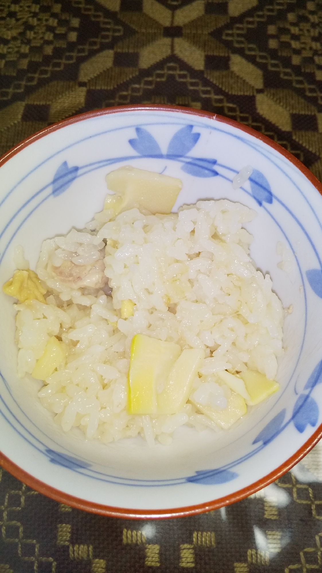 たけのこご飯（鶏肉&油揚げ入り）