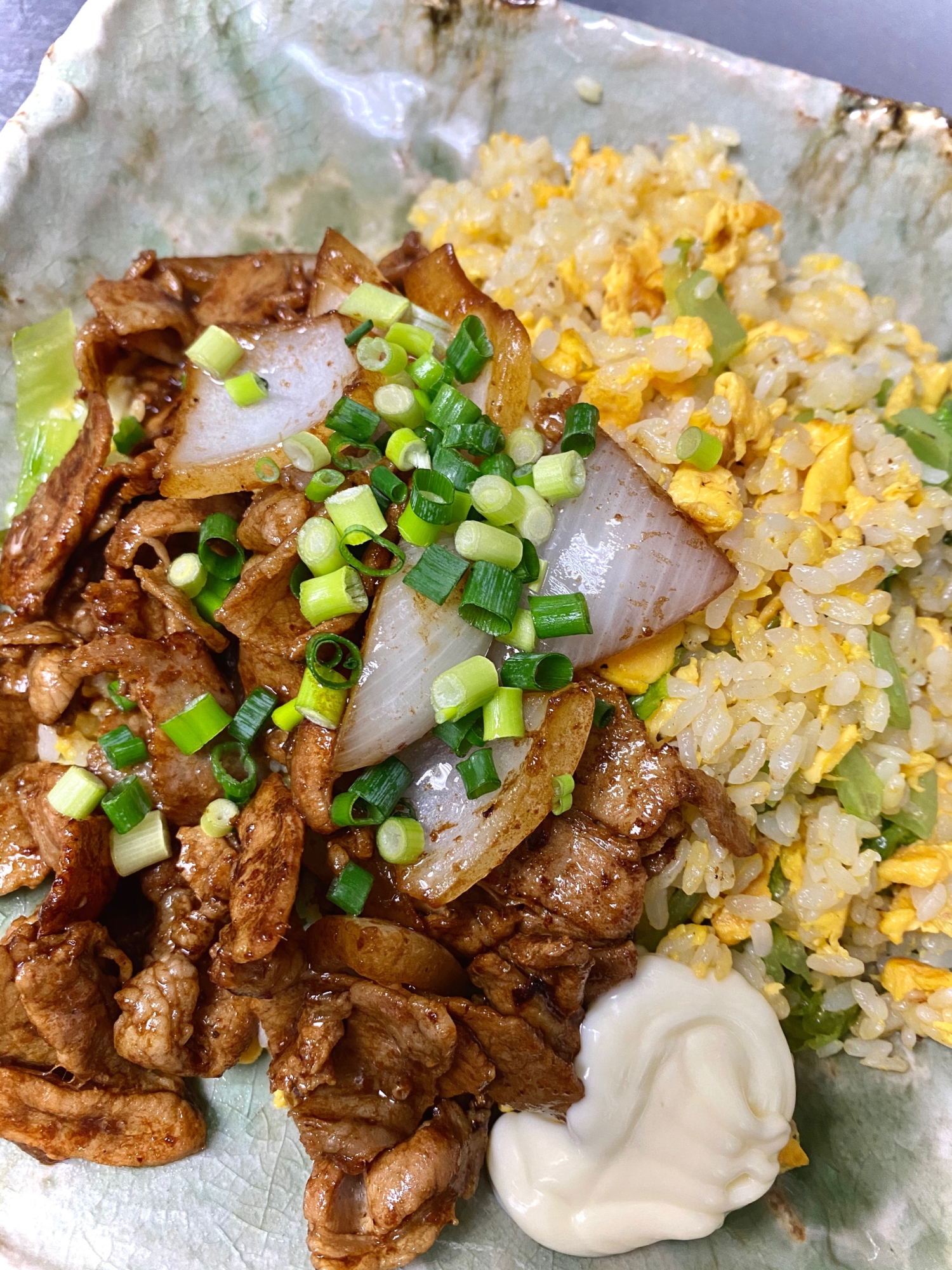 賄い！回鍋肉レタスチャーハン