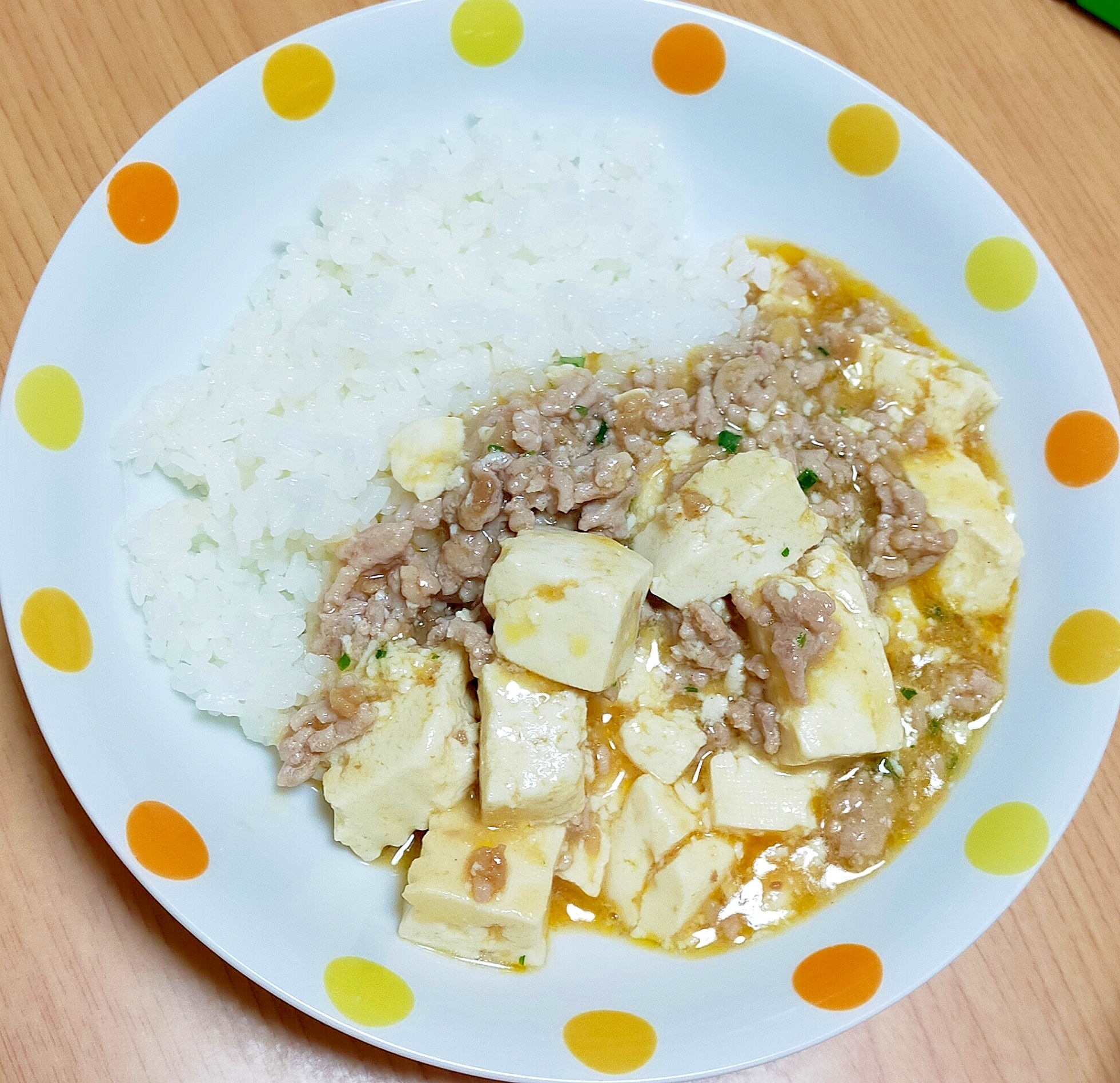 麻婆豆腐丼