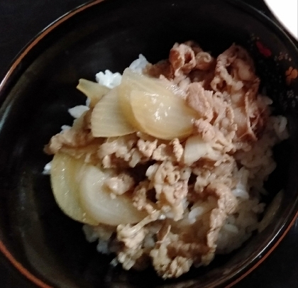 安い牛肉でOK！簡単美味しい♫我が家の牛丼