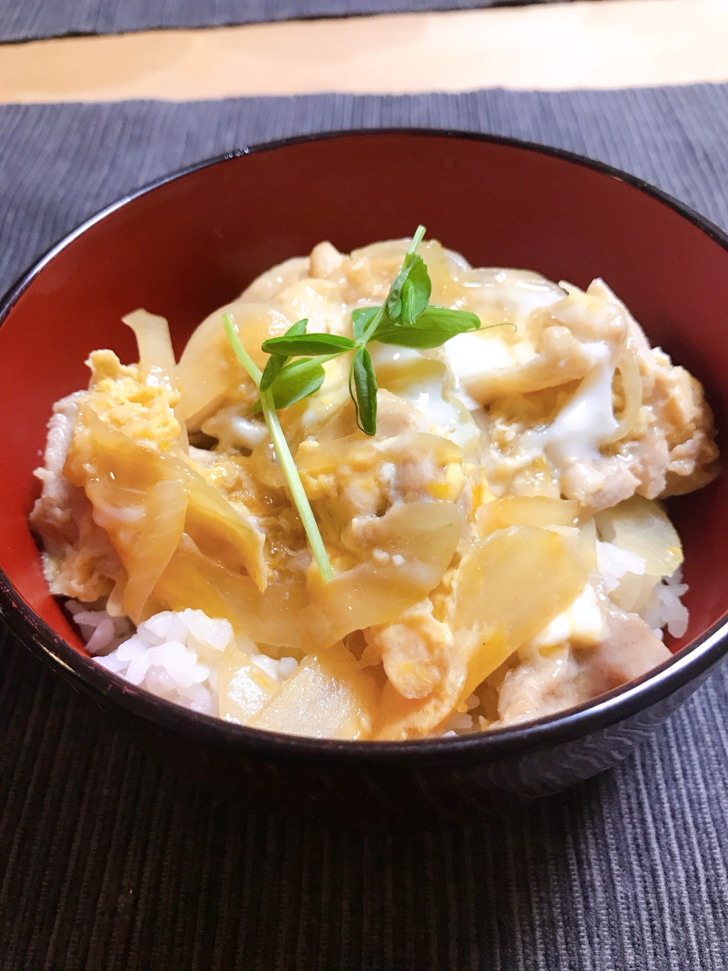 とろとろ卵の親子丼