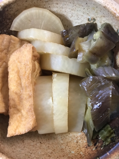 大根と茄子の煮物