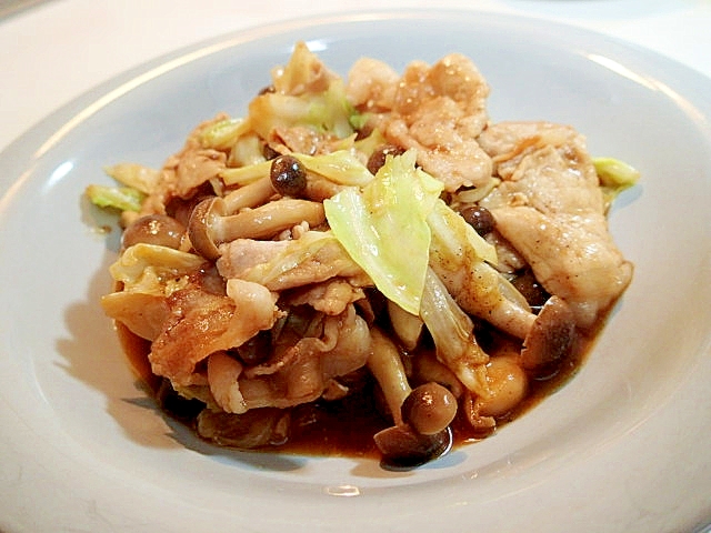 焼肉のたれで 豚ロースとキャベツとしめじの甘辛炒め レシピ 作り方 By ぷ みぃまま 楽天レシピ 焼肉のたれで 豚ロースとキャベツとしめじの甘辛炒め レシピ 作り方 By ぷ みぃまま 楽天レシピ