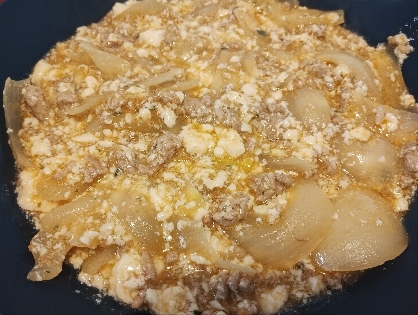 すき焼きのタレで作る麻婆豆腐