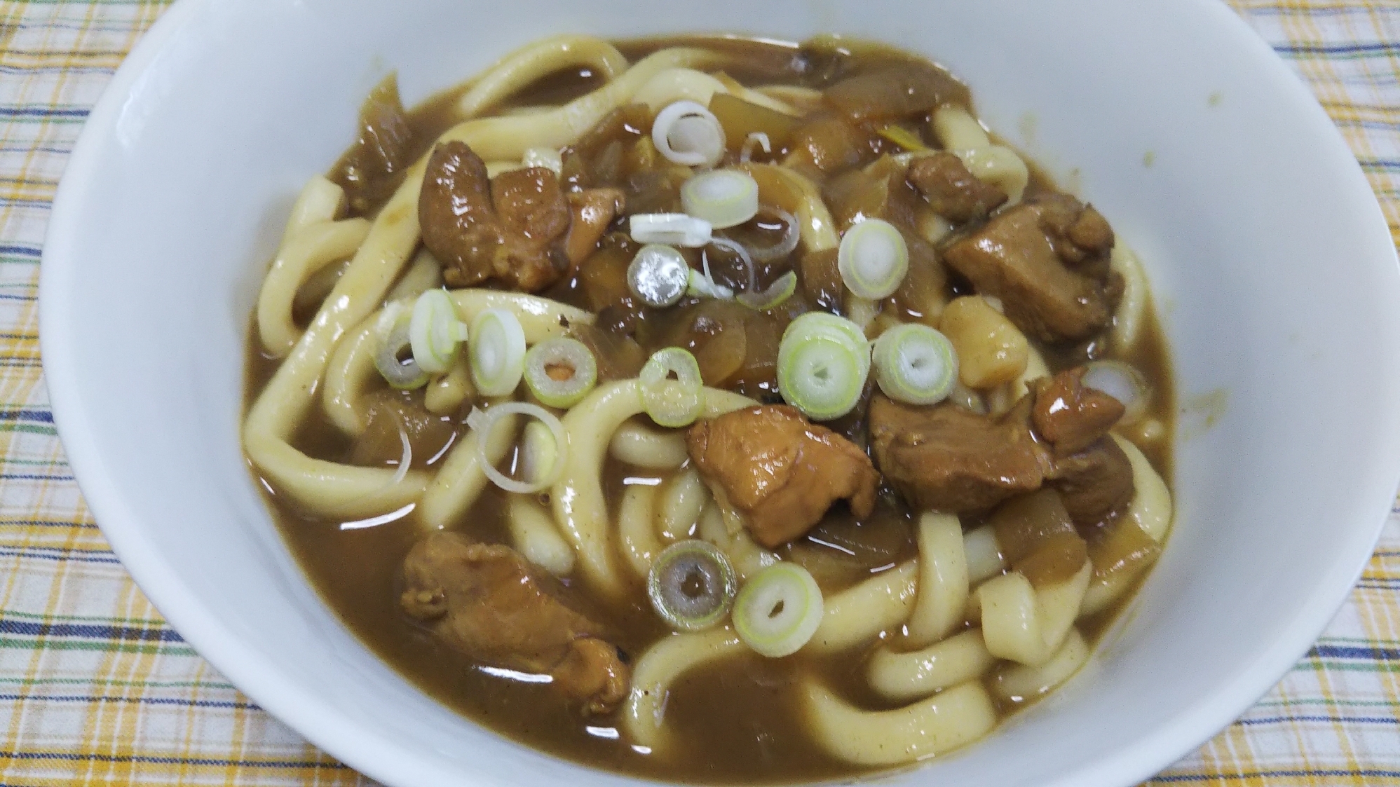 チキンカレーうどん☆