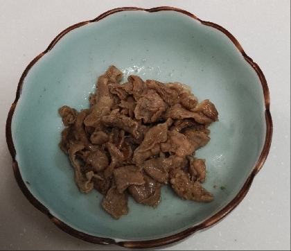 豚肉の甘辛炒め