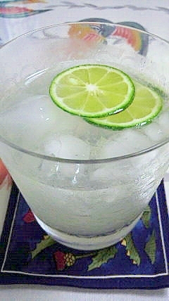 暑さに すだちサワーで爽やかに レシピ 作り方 By 2727椿 楽天レシピ