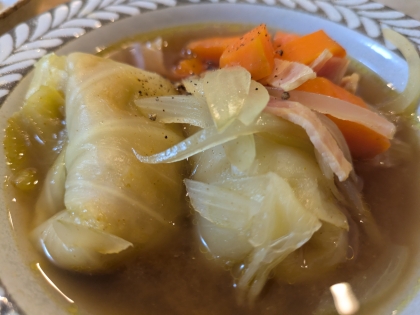 ロールキャベツ☆静かにコトコト煮込みました
