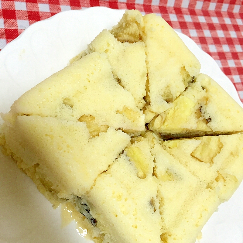 レンジで簡単 さつまいもの蒸しパン レシピ 作り方 By Thank You Good Bye 楽天レシピ