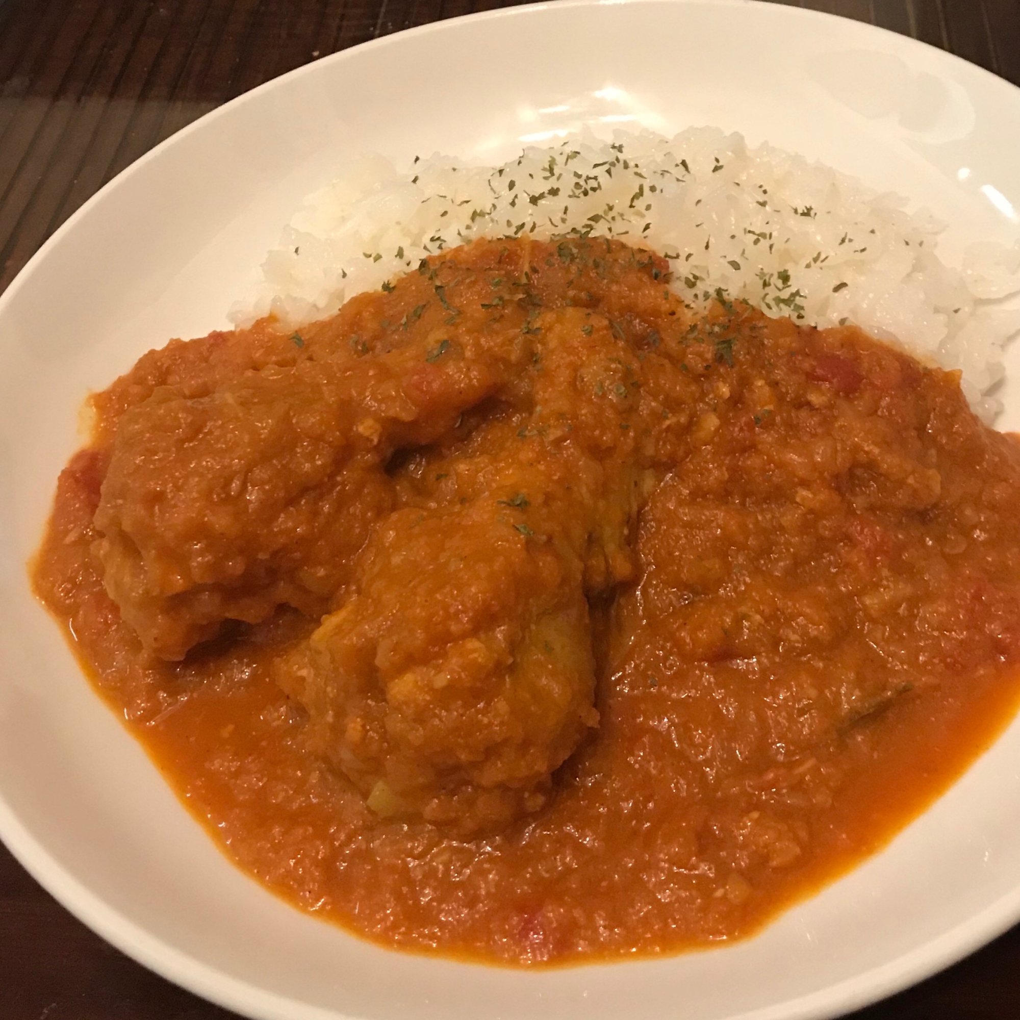 カフェ風トマトヨーグルトチキンカレー レシピ 作り方 By Higami1126 楽天レシピ