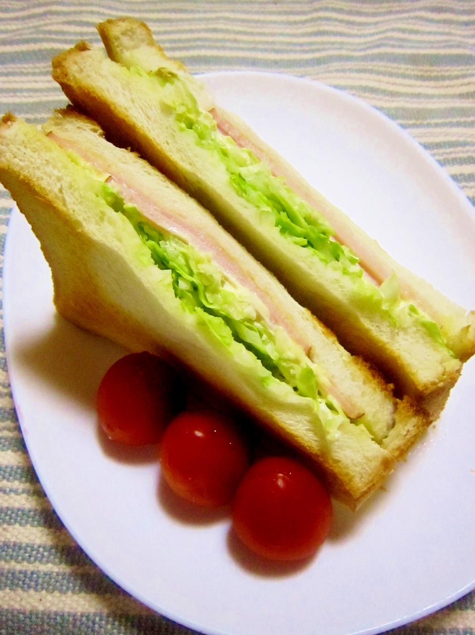 ハムキャベサンド