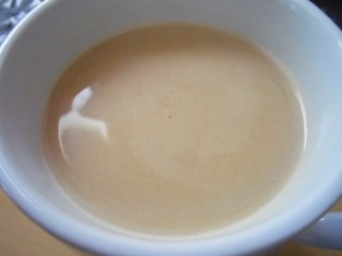 生姜入りのコーヒーは甘い方が美味しいですね♪食後にまったり❤
ご馳走さまでした。＾＾