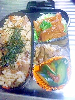 きのこ五目お弁当