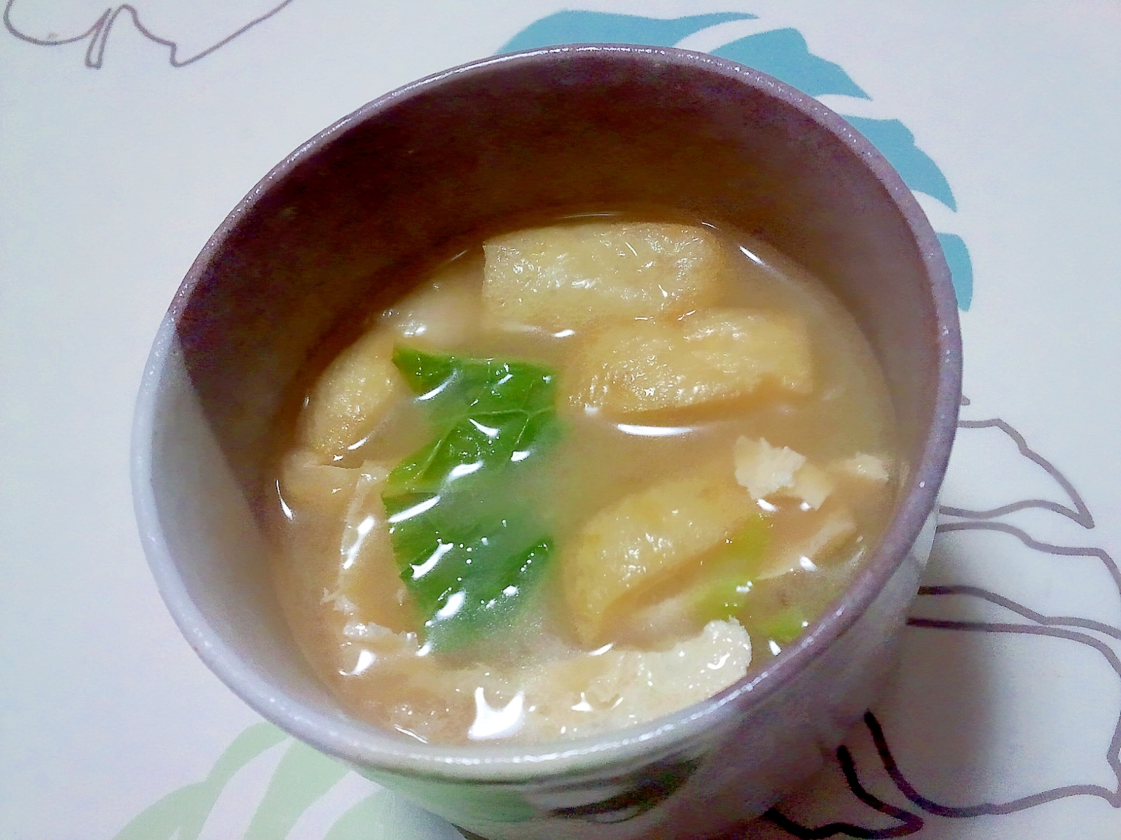 白菜の味噌汁