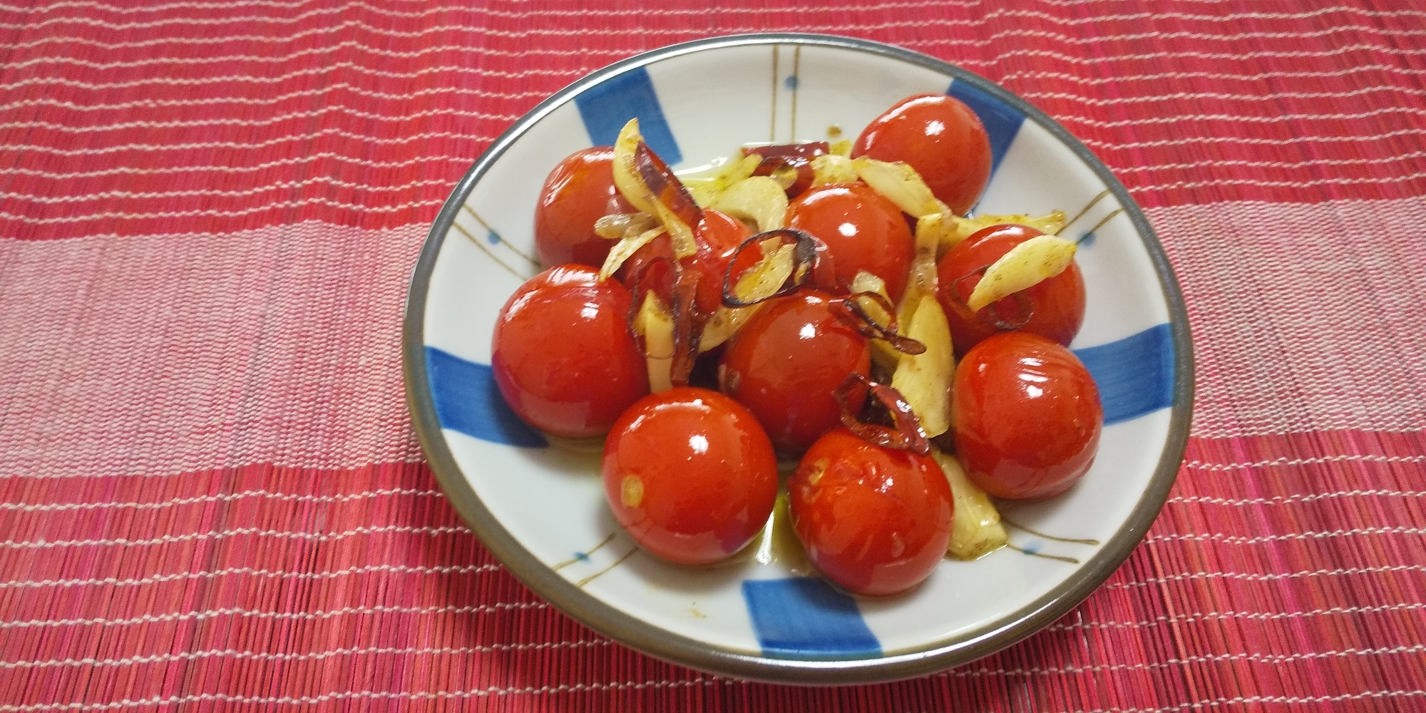 おつまみレシピ ミニトマトのガーリック炒め レシピ 作り方 By ゆきやま 楽天レシピ