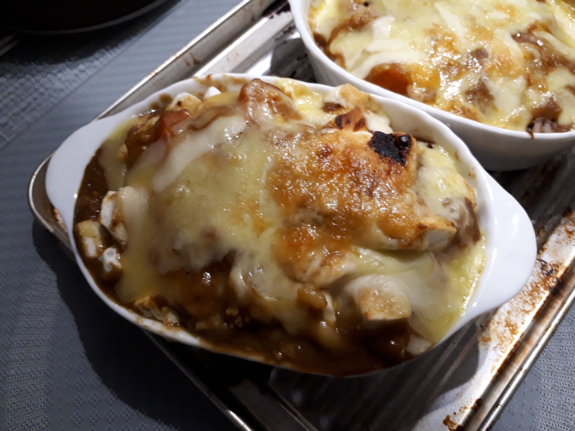 残ったカレーで はんぺんカレードリア レシピ 作り方 By とーちゃん飯 楽天レシピ