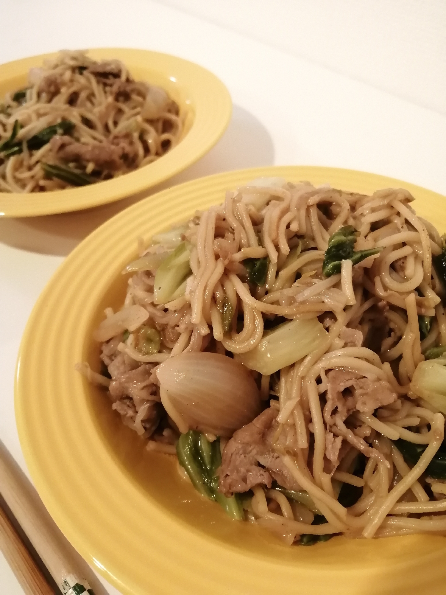 焼肉のタレで！味付け簡単焼きそば