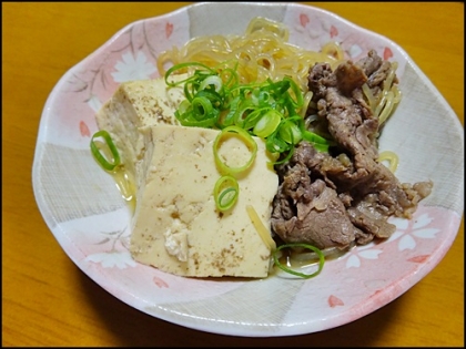 モーモー肉豆腐★黄金比すき焼きたれ(関東風)