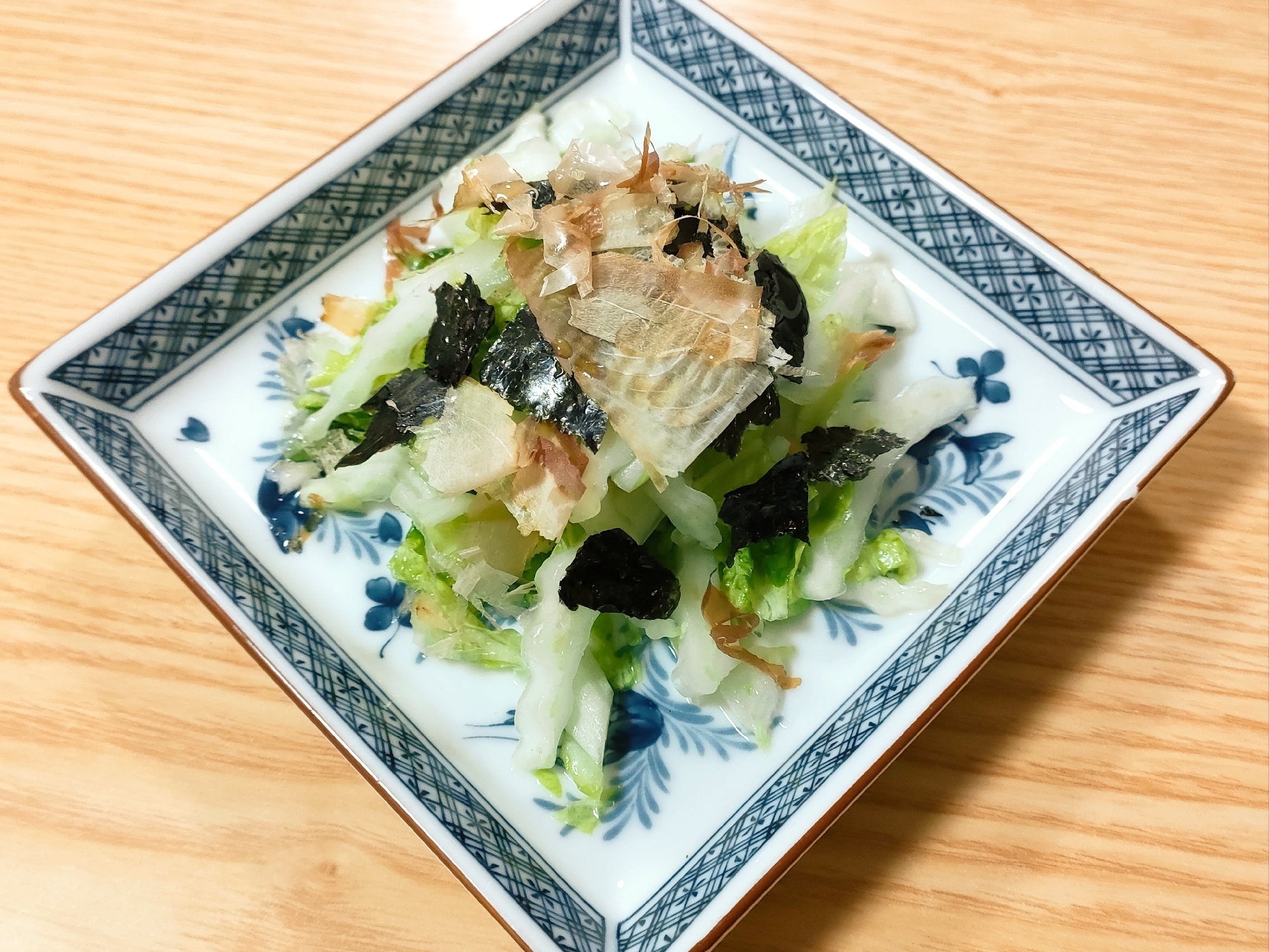 白菜の海苔おかかサラダ