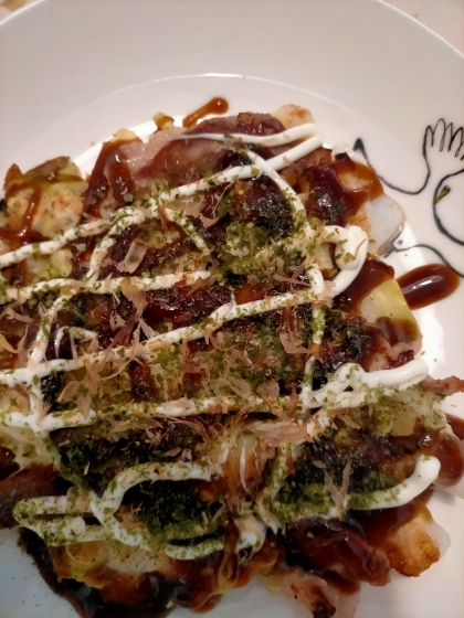 お好み焼き粉不要っ～☆おうちのお好み焼き☆