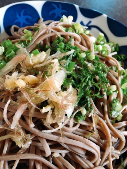 サッパリと ぶっかけ蕎麦 茗荷 大葉 胡麻 レシピ 作り方 By ジョン リーバス 楽天レシピ