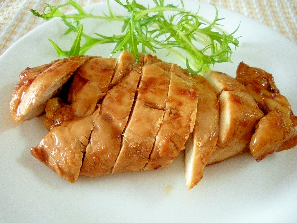 お弁当にも☆鶏ムネ肉の生姜焼き☆