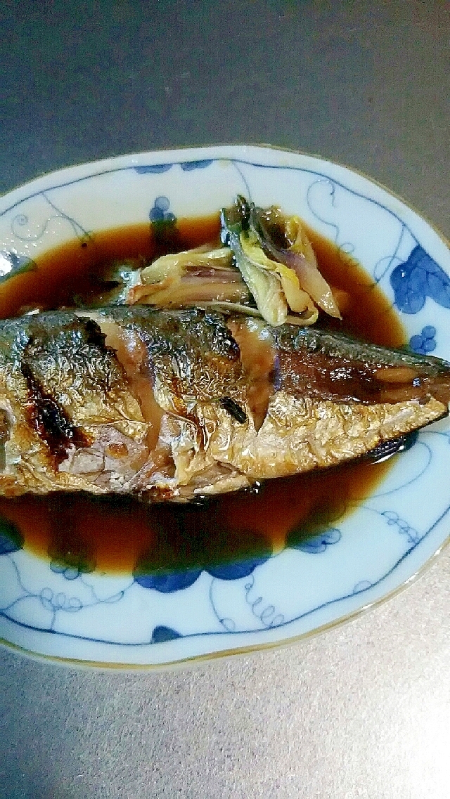 鯵の煮魚