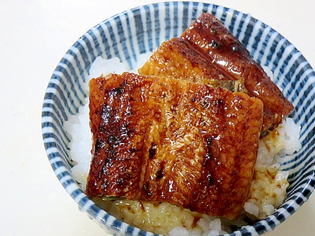 簡単ウナギ丼